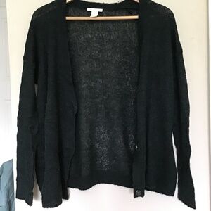 H&M Forest Green Extra Small Snap Button Cardigan